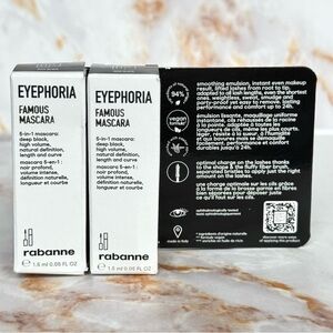 Paco Rabanne Eyephoria Famous Deep Black Mascara Mini/Travel size eye makeup